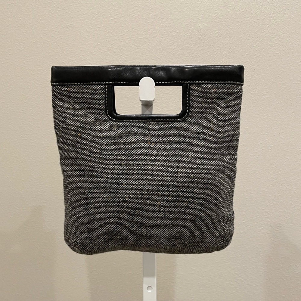 Banana Republic black wool bag